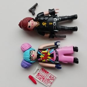Playmobil NWOT Cartoon Otaku & Secret Agent